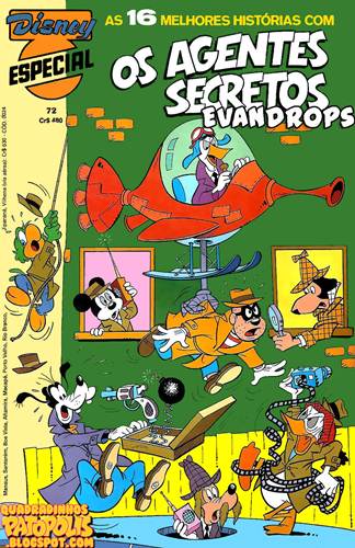 Download de Revista  Disney Especial - 072 : Os Agentes Secretos