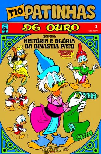 Download de Revista  Tio Patinhas de Ouro - 01 : História e Glória da Dinastia Pato