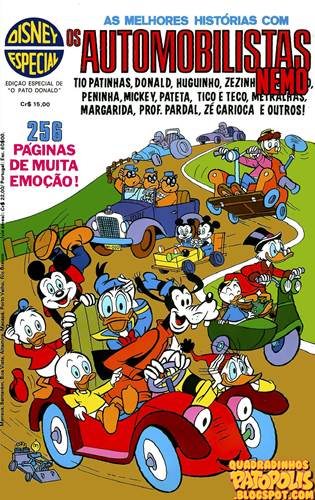 Download de Revista  Disney Especial - 025 : Os Automobilistas