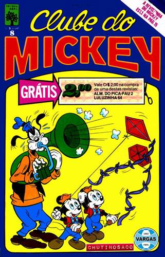 Download de Revista  Clube do Mickey - 08