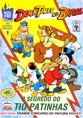 Download de Revista  DuckTales no Brasil - 01