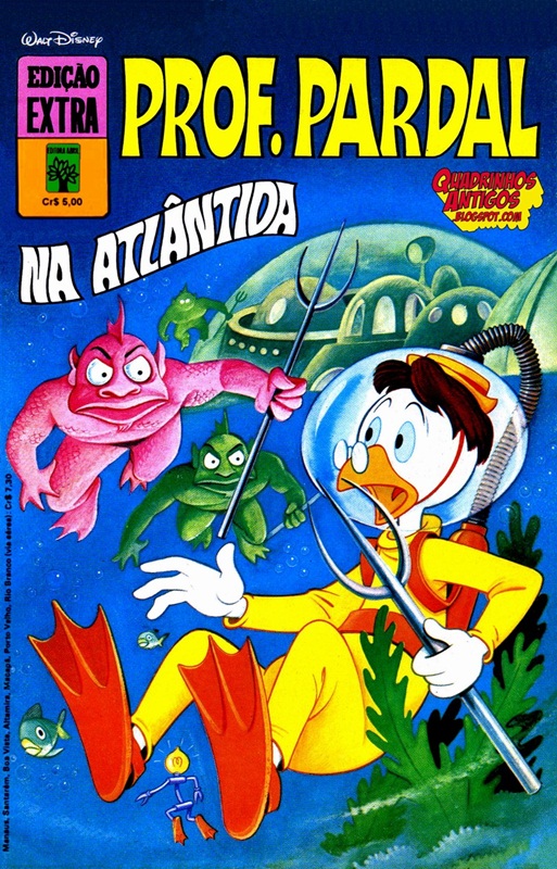 Download de Revista  Edição Extra - 074 : Prof Pardal na Atlântida