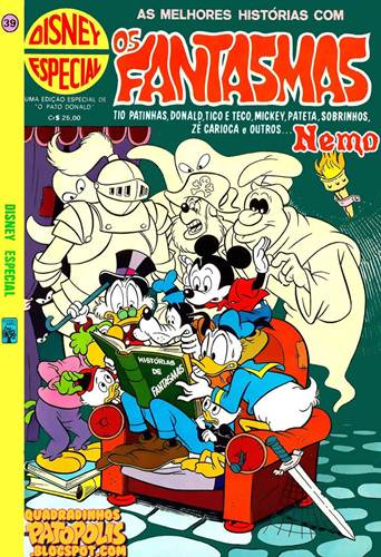 Download de Revista  Disney Especial - 039 : Os Fantasmas