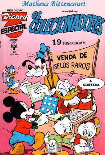 Download de Revista  Disney Especial Reedição - 053 : Os Colecionadores