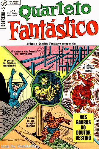 Download de Revista  Quarteto Fantástico (Estréia) - 05