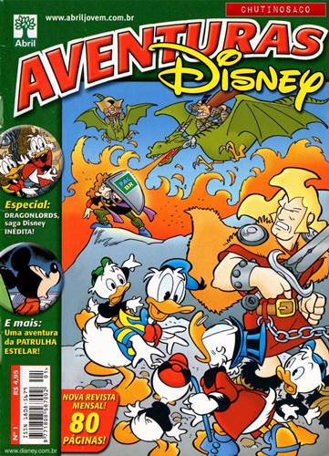 Download de Revista  Aventuras Disney - 01