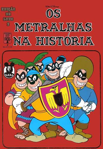 Download de Revista  Edição de Luxo - 02 : Os Metralhas na História