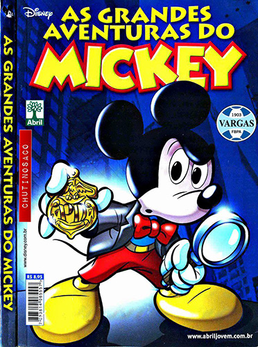 Download de Revista  Disney Temático - 02 : As Grandes Aventuras do Mickey