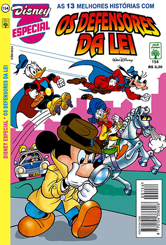 Download de Revista  Disney Especial - 154 : Os Defensores da Lei