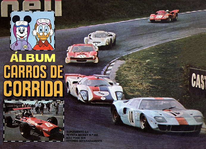 Download de Revista  Livro Ilustrado (Abril) - Álbum Carros de Corrida