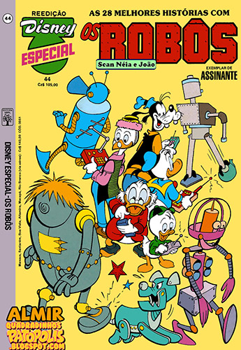 Download de Revista  Disney Especial Reedição - 044 : Os Robôs