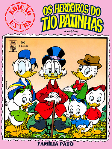 Download de Revista  Edição Extra - 200 : Os Herdeiros do Tio Patinhas