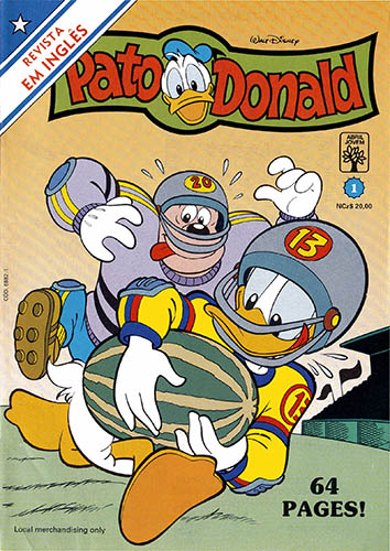 Download de Revista  Disney em Inglês - 01 - Pato Donald