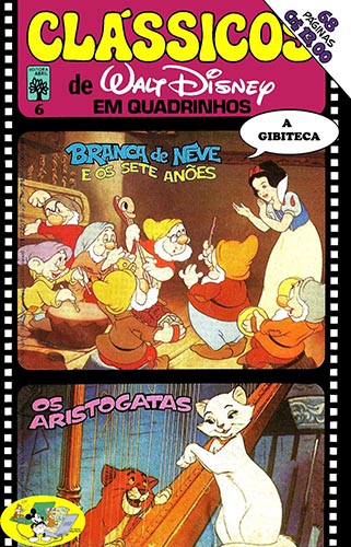 Download de Revista Clássicos de Walt Disney em Quadrinhos (1978-80) - 06 : Branca de Neve & Os Aristogatas