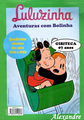 Download de Revista  Luluzinha Quadrinhos Clássicos dos Anos 1940 e 1950 - 03 : Aventuras com Bolinha