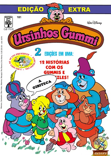 Download Edição Extra - 181 : Ursinhos Gummi & Wuzzles