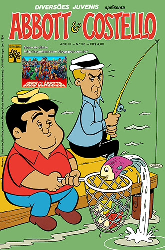 Download de Revista  Diversões Juvenis (Abril, série 2) 36 : Abbott & Costello