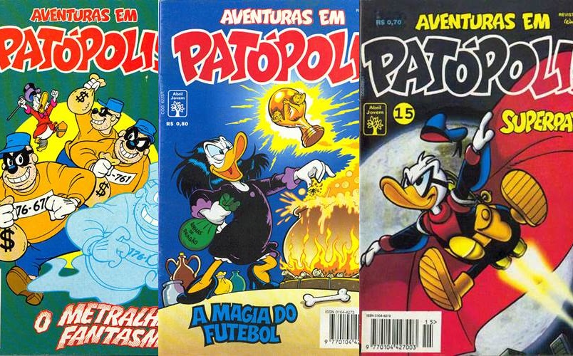 Download de Revistas  Aventuras em Patópolis